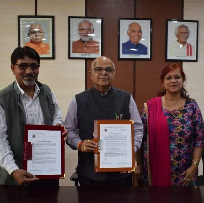 MOU signed between CUH and SRI to promote self-employment