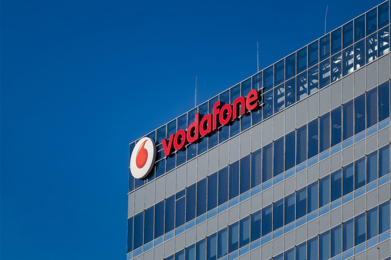Vodafone headquarters, in Bucharest, Romania.