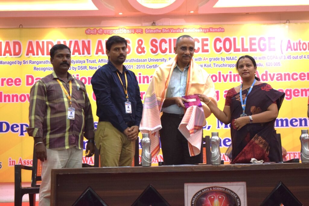 Seminar at Srimad Andavan Arts and Science college