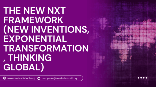 Purple And White Modern Global Thinking Presentation