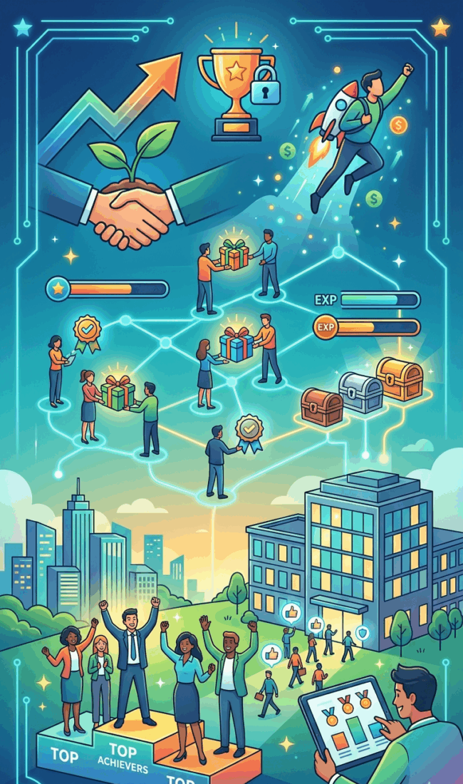 Gamified Referral Programs